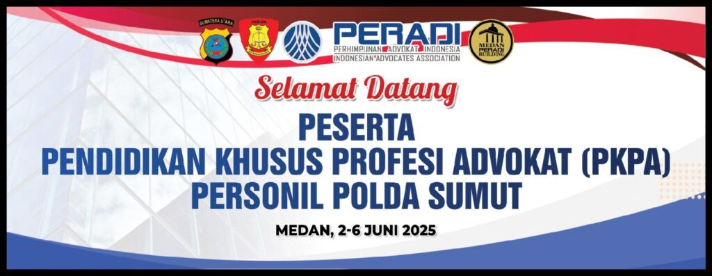 Sinergi Penegak Hukum: POLDASU dan PERADI Medan Gelar PKPA untuk Personel Bidkum