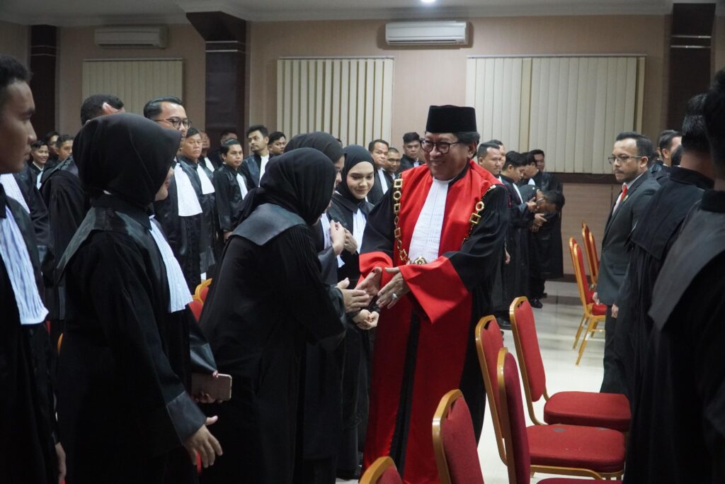 Momentum Kehormatan: 146 Advokat Baru Ucapkan Sumpah di Pengadilan Tinggi Medan