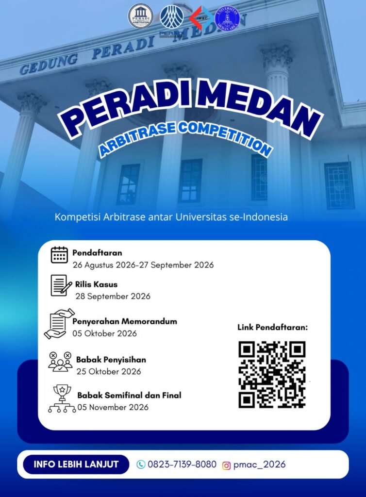 PERADI MEDAN ARBITRASE COMPETITION
